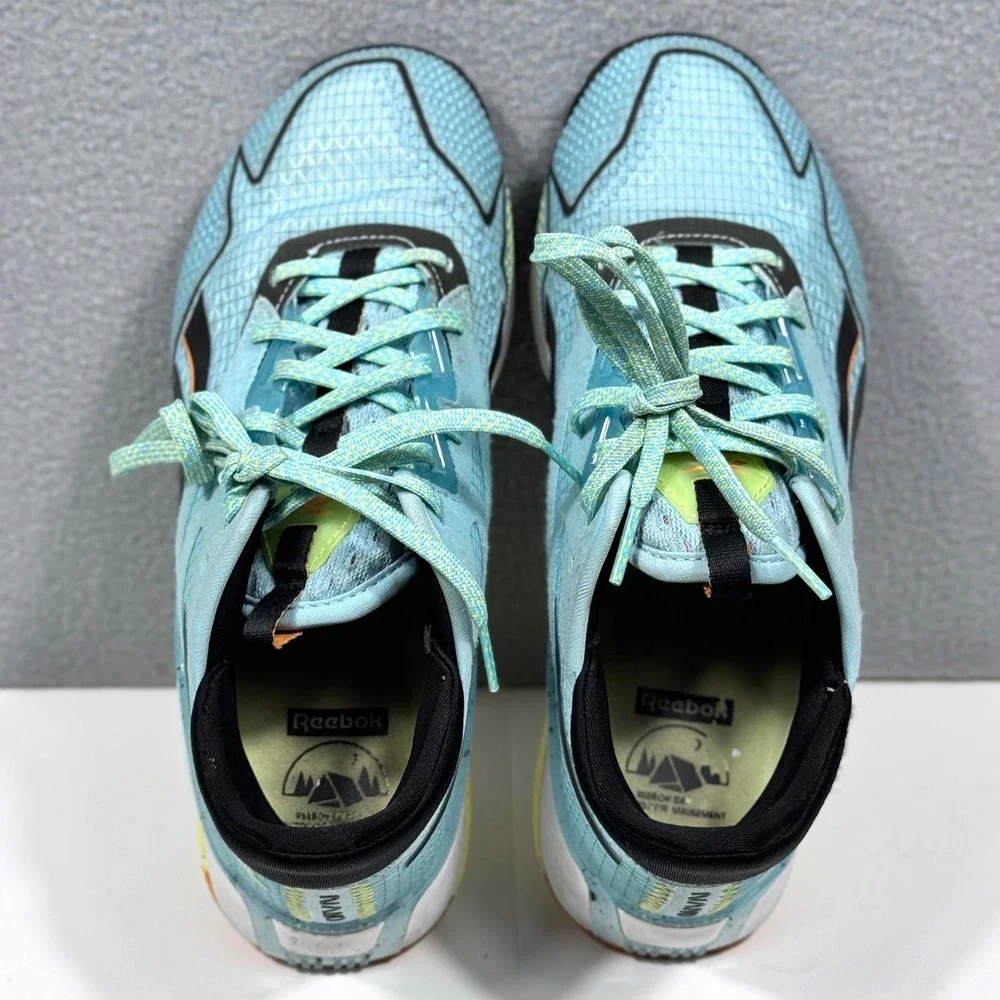 Reebok Nano X2 Adventure Shoes Women 7 Blue Pearl HP9229 Cross Training CrossFit